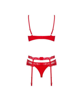 Heartina Ensemble 3 pcs - Rouge